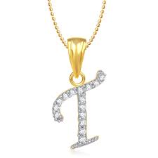 Find the latest at&t inc. Buy Amaal Valentine Gifts Gold American Diamond Alphabet Letter T Necklace Pendant For Women Girls Boys Men With Chain Ps0246 At Amazon In