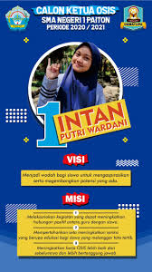 Kegiatan pemilihan ini dipandu oleh ketua dan wakil ketua pmr yang lama yaitu nabigh sakadanu hartoko dan naila darussalamah, sedangkan yang maju dalam pemilihan ketua pmr periode 2020/2021 ada 3 kandidat, yaitu abit fadhillah ramadhani, kania putri hartatiningsih, dan chelsea olivia. Ayo Partisipasi Osmatupa Gelar E Voting Calon Ketua Osis 2020 2021 Sma Negeri 1 Paiton