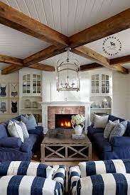 166 Best Lake House Lovin Images On Pinterest Cottage Lake House Regarding Fancy Lak Coastal Decorating Living Room Farm House Living Room Cottage Living Rooms
