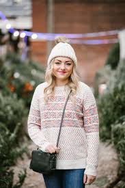 This comfortable henley is knit to both keep you warm and to breathe, and features an allover stripe pattern. Colorful Jcrew Winter Sweater Fur Pom Pom Hat Bows Sequins