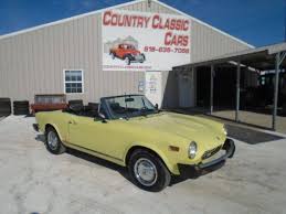 From the small and popular fiat 500 to a second hand fiat doblo, you can find fiat finance deals that help cover the costs for any of the used models for sale through aa cars. Used 1975 Fiat 124 Spider For Sale Carsforsale Com