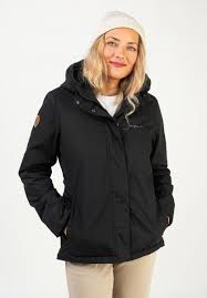 Mazine damen winterjacke steppjacke mit kunstfellkapuze hazelton rot gr. Kimberley Mazine Winterjacken In Black Fur Damen Titus