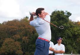 Hill School golfer realizing a goal