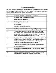 Rhetorical Appeals Quiz Rhetorical Appeal Rhetoric Ap Language And Composition