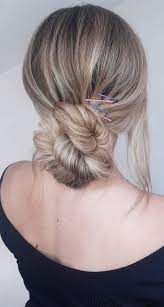 A natural hair updo with extensions is good when you are growing out your natural hair and want to here's a cute natural updo hairstyle that is not just visually appealing, but also convenient to sleep. 54 Cute Updo Hairstyles That Are Trendy For 2021 Easy Low Buns
