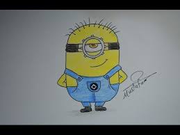 how to drawing minions for kids drawing for kids drawings bart simpson
