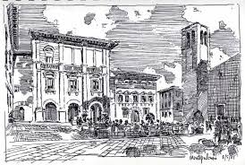 The technique of the pen is vastly different from that of architecture is perfectly suitable for pen and ink work. James Akers Architectural And Interior Design Rendering Services