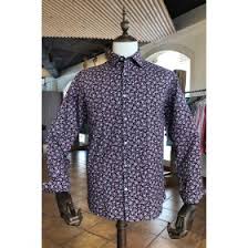 Shop red camel men's shirts at up to 70% off! Small Flowers Print Men S Red Shirt Abh Collection Javea