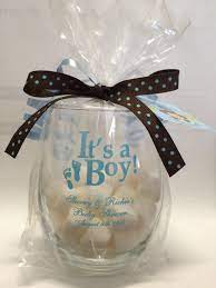 Stemless Wine Glass Baby Shower Favors I Did These For My Friend Wine Glass Baby Shower Favors Stemless Wine Glass Baby Shower Favors Baby Shower Wine Glasses