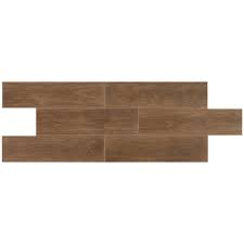 Kenwood Coffee 6 In X 24 In Glazed Porcelain Floor And Wall Tile 14 53 Sq Ft Case Daltile Brown Porcelain Tiles Tiles Texture