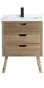 Click on each category thumb nail to view our various collections. Amazon Com Luca Kitchen Bath Lc24trp Wellesley 24 Reclaimed Wood Modern Farmhouse Bathroom Vanity In Walnut With Integrated White Porcelain Top Home Improvement