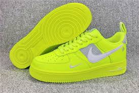 Black And Lime Green Air Force 1 Top Nike Air Force 1 07 Lv8 Utility Aj7747 700 Jb Nike Air Force Sneakers Nike