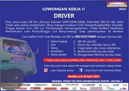 We did not find results for: Lowongan Kerja Driver Di Indomaret Kraksaan Online Berita Harian Probolinggo Terkini