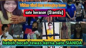 Rupanya sate beracun sianida targetnya bukan orang sosok biasa. 9a Gzkxriewx3m