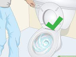 A natural response to avoid the disgusting toilet water, but make sure you come back to address the issue. 3 Ways To Unclog An Overflowing Toilet Wikihow