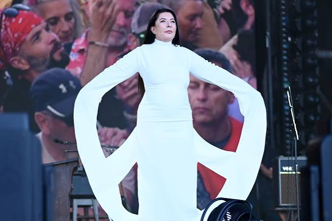 Work by Marina Abramović