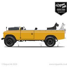 Land rover series 3 109 lwb station wagon 1:24 scale diecast detailed model. Shop Rogue Ink Design