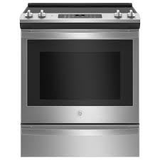 Upper oven precise air convection system. Ge Appliances 30 Slide In Electric Convection Range With No Preheat Air Fry In Stainless Steel Nebraska Furniture Mart