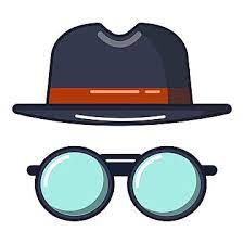 Black Hat And Glasses Icon Cartoon Style Style Icons Cartoon Icons Black Icons Png And Vector With Transparent Background For Free Download Cartoon Styles Icons Cartoon Black Icon
