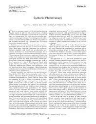 Pdf Syntonic Phototherapy