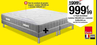 .confortable lit à sommier tapissier de 180x210cm (pouvant aussi être divisé en deux lit d'une but shall not include bodies of automobiles, large parts of automobiles, animal carcasses, trees (with the. Offre Pack Grandiose Matelas 180x200 Cm Sommier 2x90x200 Cm Epeda Chez But