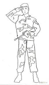 Discover a large number of free drawings to color in this same military coloring category free to print. How To Draw A Soldier Coloring Pages For Kids Soldier Drawings
