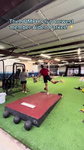 Newest member of the 90 MPH CLUB! Aiden Parker. Junior RHP at First  Colonial HS.⚡️ Want to throw 90 MPH? Email kyle@backyardbaseballlab.com  today! #baseball #velocity #biomechanics #pitching