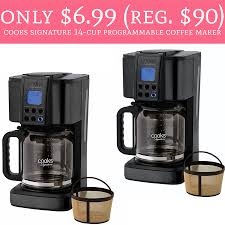 Shop jcpenney.com and save on coffee makers closeouts. 6 99 Reg 90 Cooks Signature 14 Cup Programmable Coffee Maker Deal Hunting Babe