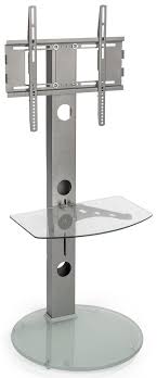 Tv stands with an attached mount are a relatively new concept in tv furniture. Modern Flat Screen Tv Stand Silver Finish