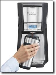 Available in black & stainless steel. Hamilton Beach Brewstation Summit Ultra 12 Cup Coffee Maker Black Stainless Steel 48465 Best Buy