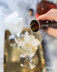 The touch of campari enhances its beautiful red color, but if you prefer a less bitter drink, omit it. Cranberry Bourbon Cocktail