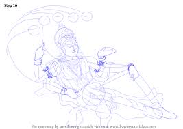 Learn How To Draw Lord Vishnu Hinduism Step By Step Drawing Tutorials Start off with a pencil sketch. learn how to draw lord vishnu hinduism