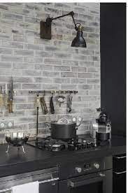 No Range Hood Light Fixture Over Stove Brick Kitchen Brick Backsplash Kitchen Wall Lights