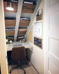 Image Result For Under Stairs Closet Office Home Office Closet Small Workspace Closet Under Stairs