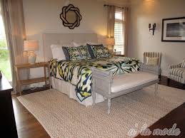 The floor should be a pedestal for the bed and the rest of the furniture should. Master Bedroom Rug Layout Novocom Top