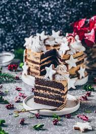 This Vegan Chocolate Cookie Butter Cake Has Soft Layers Of Chocolate Sponge Iced With A Simple Specu Vegan Chocolate Cookies Vegan Chocolate Cake Vegan Sweets