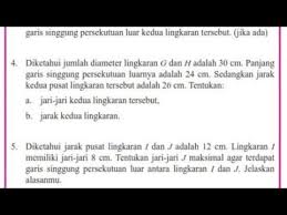 Diketahui selisih diameter lingkaran g dan h adalah 10 cm. Diketahui Jumlah Diameter Lingkaran G Dan H Adalah 30 Cm Belajar