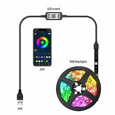 GLOWSERIE USB Bluetooth LED Strip Light ...