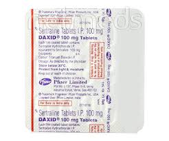 Sertraline primarily affects serotonin and not other neurotransmitter. Daxid 100mg Tablet 15 S Buy Medicines Online At Best Price From Netmeds Com