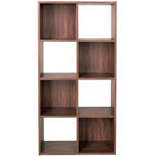 Our 2 cube storage units are stylish and modern. Boxx Tall 8 Square Cube Storage Shelf Unit Display Shelves Walnut 43 99 Watsonsontheweb Co Uk Cube Storage Cube Storage Shelves 8 Cube Storage Unit