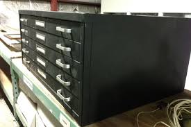 We also refer to these as used flat file cabinets. Used Blueprint Cabinets American Surplus