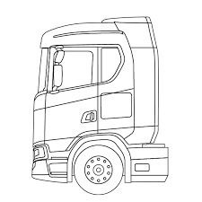 Rahmenverkleidungskit für radstand 5.15, originales modell, inkl. Nieuwe Generatie Scania Nederland