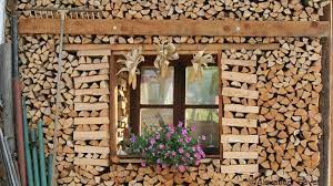 salzkammergut holzwand garten holz im garten gartengestaltung ideen