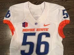 Game Worn Used Boise State Broncos Football Jersey 56 Sz 42 15 Or 16 D1jerseys