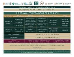 28 de septiembre de 2015. Vacuna Covid 19 Tamaulipas A Personas De 50 A 59 Anos Que Municipios