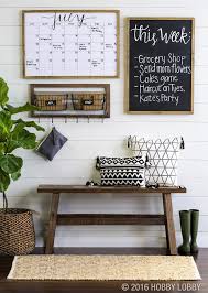 Home Organization W Hobby Lobby Keep Your Family Organized Up To Date With An On Trend Command Center Decor Home Decor Cheap Home Decor