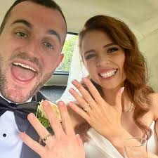 Irish dancing stars get married in Ireland after viral Riverdance proposal 