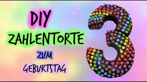 Ich habe zu kaffee & kuchen eingeladen und möchte. Zahlentorte 3 Zum Selber Machen Smartieskuchen Geburtstagskuchen Fur Kinder Youtube