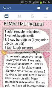 elmali muhallebi bebek yemek tarifleri mama tarifleri tarifler