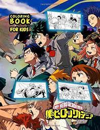 Download and print these my hero academia coloring pages for free. 9781706225478 My Hero Academia Coloring Book For Kids Anime Hero No Boku Academia 1 2 Season Coloring Pages Iberlibro Adams Elaine 1706225474